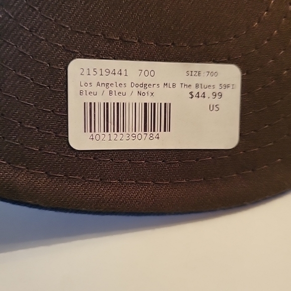 LA DODGERS COOPERSTOWN COLLECTION 50th Anniversary New Era 59 Fifty Fitted Cap - Picture 8 of 8